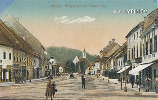 Leibnitz - Hauptplatz - Leibnitz - alte historische Fotos Ansichten Bilder Aufnahmen Ansichtskarten 