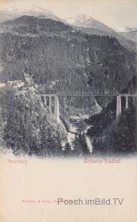 Strengen, Arlbergbahn-Trisana Viaduct - Landeck - alte historische Fotos Ansichten Bilder Aufnahmen Ansichtskarten 