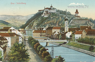Graz - Schlossberg - Graz(Stadt) - alte historische Fotos Ansichten Bilder Aufnahmen Ansichtskarten 