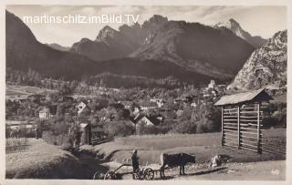 Mojstrana - Meistern in der Oberkrain und Triglav - Slowenien - alte historische Fotos Ansichten Bilder Aufnahmen Ansichtskarten 