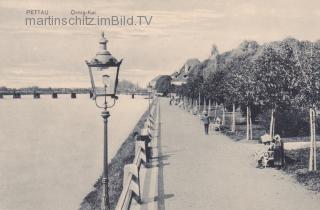 Pettau, Ornig Kai - Slowenien - alte historische Fotos Ansichten Bilder Aufnahmen Ansichtskarten 