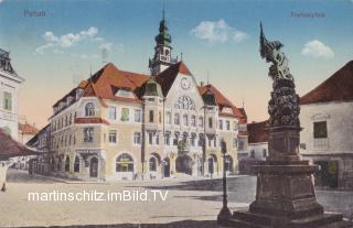 Pettau, Florianiplatz - Slowenien - alte historische Fotos Ansichten Bilder Aufnahmen Ansichtskarten 