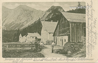 Fernpass mit Hochjoch - Reutte - alte historische Fotos Ansichten Bilder Aufnahmen Ansichtskarten 