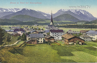 Kössen in Tirol - Kitzbühel - alte historische Fotos Ansichten Bilder Aufnahmen Ansichtskarten 