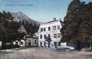 Hotel Gasser - Hermagor - alte historische Fotos Ansichten Bilder Aufnahmen Ansichtskarten 