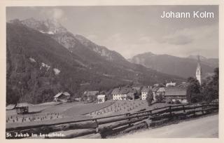 St. Jakob im Lesachtal, Ortsansicht - Hermagor - alte historische Fotos Ansichten Bilder Aufnahmen Ansichtskarten 