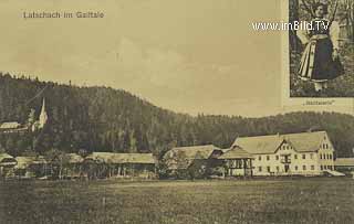 Latschach im Gailtale - Hermagor - alte historische Fotos Ansichten Bilder Aufnahmen Ansichtskarten 