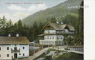 Hubers Gasthaus in Birnbaum - Hermagor - alte historische Fotos Ansichten Bilder Aufnahmen Ansichtskarten 