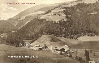 Mittewald, Obere Siedlung von SW - Lienz - alte historische Fotos Ansichten Bilder Aufnahmen Ansichtskarten 
