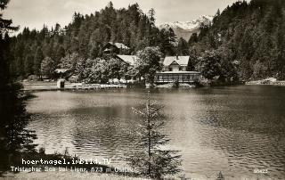 Tristacher See - Lienz - alte historische Fotos Ansichten Bilder Aufnahmen Ansichtskarten 