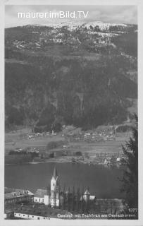 Ossiach und Bodensdorf im Hintergrund - Ossiach - alte historische Fotos Ansichten Bilder Aufnahmen Ansichtskarten 