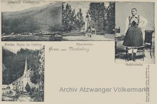Vorderberg im Gailthale - Hermagor - alte historische Fotos Ansichten Bilder Aufnahmen Ansichtskarten 