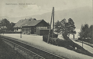 Bahnhof Annenheim - Europa - alte historische Fotos Ansichten Bilder Aufnahmen Ansichtskarten 