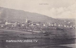 Hartberg, Ortsansicht  - alte historische Fotos Ansichten Bilder Aufnahmen Ansichtskarten 