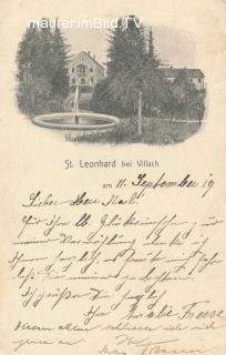 St. Leonhard b. Villach - alte historische Fotos Ansichten Bilder Aufnahmen Ansichtskarten 