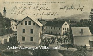 St. Martin bei Villach, Kaserne - Europa - alte historische Fotos Ansichten Bilder Aufnahmen Ansichtskarten 