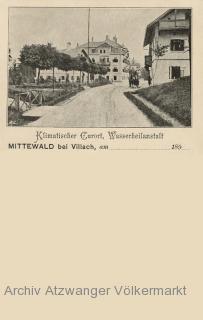 Mittewald bei Villach, Klimatischer Curort  - Europa - alte historische Fotos Ansichten Bilder Aufnahmen Ansichtskarten 