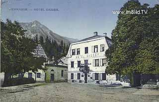 Hermagor Hotel Gasser - Hermagor - alte historische Fotos Ansichten Bilder Aufnahmen Ansichtskarten 