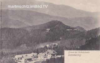 Meierei des Südbahnhotels Semmering - Niederösterreich - alte historische Fotos Ansichten Bilder Aufnahmen Ansichtskarten 