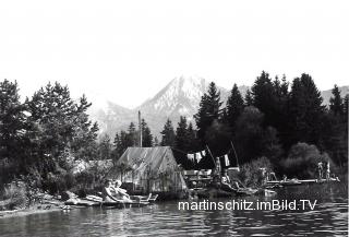 Campingplatz Anderwald - Faak am See - alte historische Fotos Ansichten Bilder Aufnahmen Ansichtskarten 