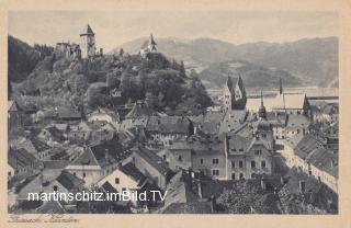 Friesach Stadtansicht - Sankt Veit an der Glan - alte historische Fotos Ansichten Bilder Aufnahmen Ansichtskarten 