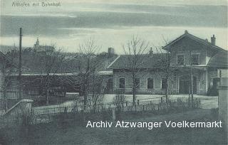 Althofen Bahnhof Verlag Leon, Klagenfurt - Nr. 137 - Sankt Veit an der Glan - alte historische Fotos Ansichten Bilder Aufnahmen Ansichtskarten 