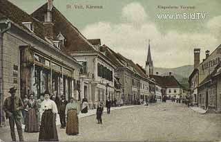 St. Veit - Klagenfurter Vorstadt - Sankt Veit an der Glan - alte historische Fotos Ansichten Bilder Aufnahmen Ansichtskarten 