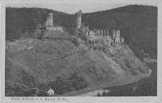 Ruine Kollmitz - Waidhofen an der Thaya - alte historische Fotos Ansichten Bilder Aufnahmen Ansichtskarten 