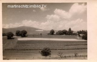 Graf Zeppelin vor der Gerlitze, Ansicht von Greuth - Greuth - alte historische Fotos Ansichten Bilder Aufnahmen Ansichtskarten 