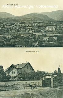 Villach, Restauration Fritz (Praetoria) - Villach-Lind - alte historische Fotos Ansichten Bilder Aufnahmen Ansichtskarten 
