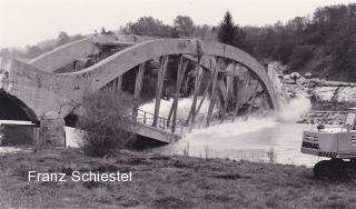 Maria Gail, Sprengung der Bogenbrücke - Villach - alte historische Fotos Ansichten Bilder Aufnahmen Ansichtskarten 
