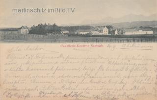 Villach Seebach, Cavallerie Caserne - Villach-Seebach-Wasenboden - alte historische Fotos Ansichten Bilder Aufnahmen Ansichtskarten 