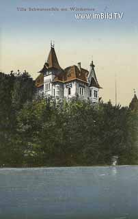 Villa Schwarzenfels - Klagenfurt Land - alte historische Fotos Ansichten Bilder Aufnahmen Ansichtskarten 