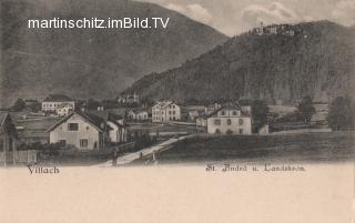 St. Andrä und Landskron - Landskron - alte historische Fotos Ansichten Bilder Aufnahmen Ansichtskarten 