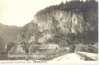 Federauner Turm - Unterfederaun - alte historische Fotos Ansichten Bilder Aufnahmen Ansichtskarten 