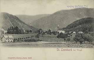 St. Leonhard - St. Leonhard - alte historische Fotos Ansichten Bilder Aufnahmen Ansichtskarten 