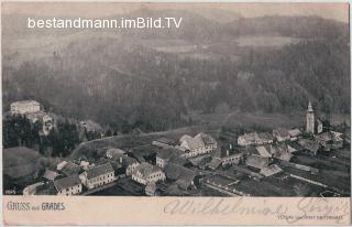 Grades - Ortsansicht - Metnitz - alte historische Fotos Ansichten Bilder Aufnahmen Ansichtskarten 