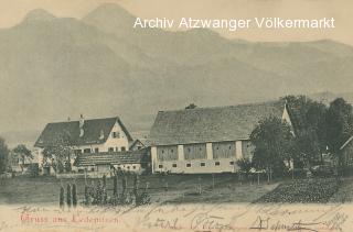 Ledenitzen Ortsansicht - Finkenstein am Faaker See - alte historische Fotos Ansichten Bilder Aufnahmen Ansichtskarten 