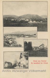 St. Leonhard bei Villach - Villach - alte historische Fotos Ansichten Bilder Aufnahmen Ansichtskarten 