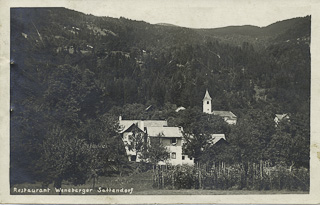 Restauration Weneberger - Sattendorf - alte historische Fotos Ansichten Bilder Aufnahmen Ansichtskarten 