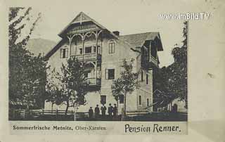 Metnitz - Pension Renner - Lurnfeld - alte historische Fotos Ansichten Bilder Aufnahmen Ansichtskarten 