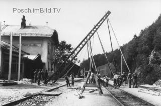 Tauernbahn Südrampe, Bhf. Mühldorf-Möllbrücke - Mühldorf - alte historische Fotos Ansichten Bilder Aufnahmen Ansichtskarten 