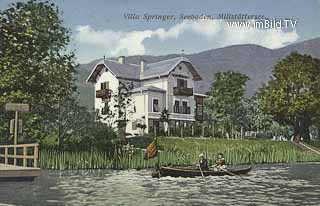Villa Springer - Spittal an der Drau - alte historische Fotos Ansichten Bilder Aufnahmen Ansichtskarten 