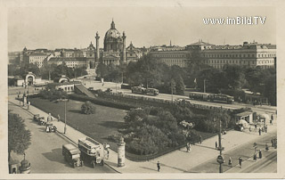 Karlsplatz - Technische Universität - Wien  4.,Wieden - alte historische Fotos Ansichten Bilder Aufnahmen Ansichtskarten 