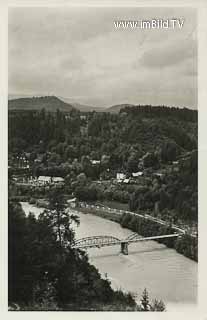 Lippitzbach mit Draubrücke - Völkermarkt - alte historische Fotos Ansichten Bilder Aufnahmen Ansichtskarten 