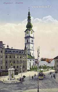 Klagenfurt - Heuplatz - Kärnten - alte historische Fotos Ansichten Bilder Aufnahmen Ansichtskarten 
