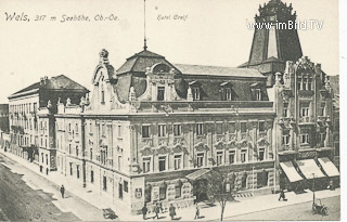 Wels - Hotel Greif - Wels(Stadt) - alte historische Fotos Ansichten Bilder Aufnahmen Ansichtskarten 
