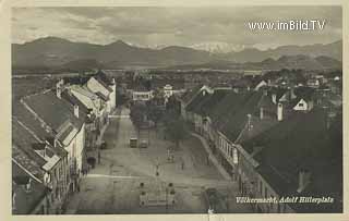 Völkermarkt - Adolf Hitlerplatz - Völkermarkt - alte historische Fotos Ansichten Bilder Aufnahmen Ansichtskarten 