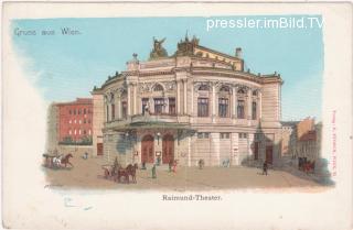 Raimund-Theater - Wien - alte historische Fotos Ansichten Bilder Aufnahmen Ansichtskarten 