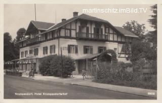 Hotel Krumpendorferhof  - Krumpendorf am Wörther See - alte historische Fotos Ansichten Bilder Aufnahmen Ansichtskarten 